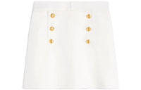 CELINE SS23 Casual Short Skirts Women's White