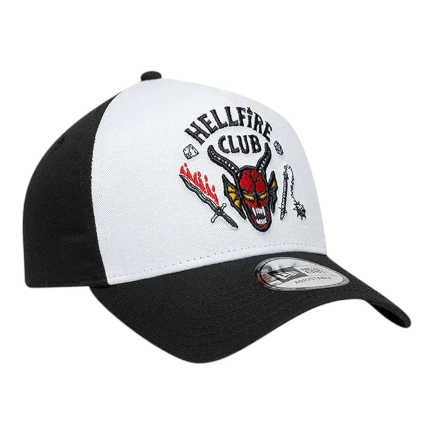 New Era x NETFLIX STRANGER THINGS 9FORTY A-Frame 'White Black' 14867819