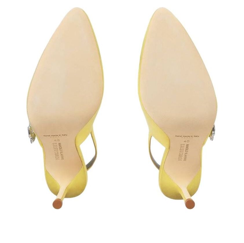 Balenciaga Manolo Blahnik Slingback 'Lime' A0024NW1WM83285