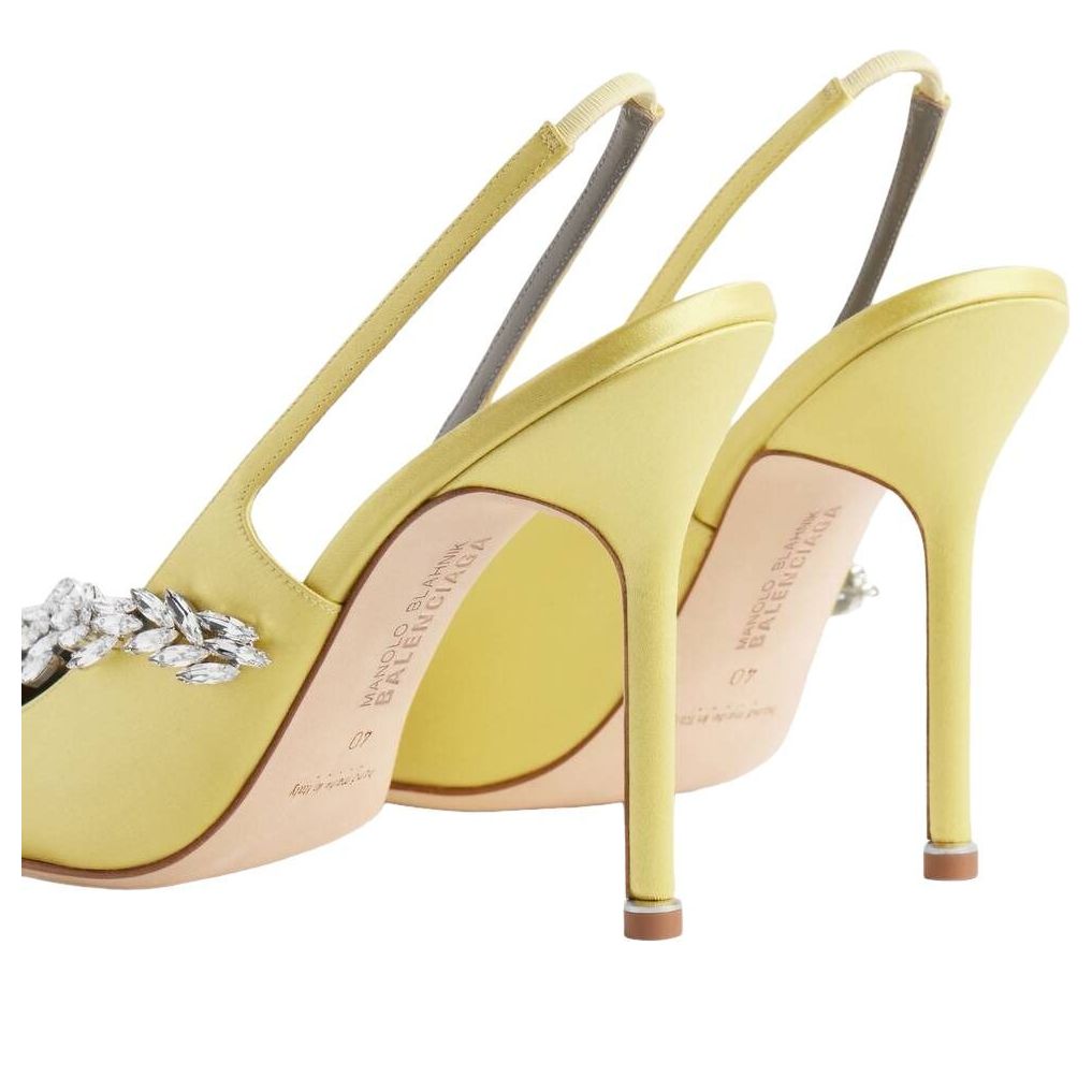 Balenciaga Manolo Blahnik Slingback 'Lime' A0024NW1WM83285