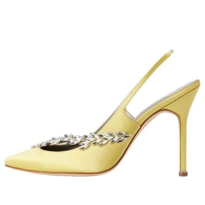 Balenciaga Manolo Blahnik Slingback 'Lime' A0024NW1WM83285