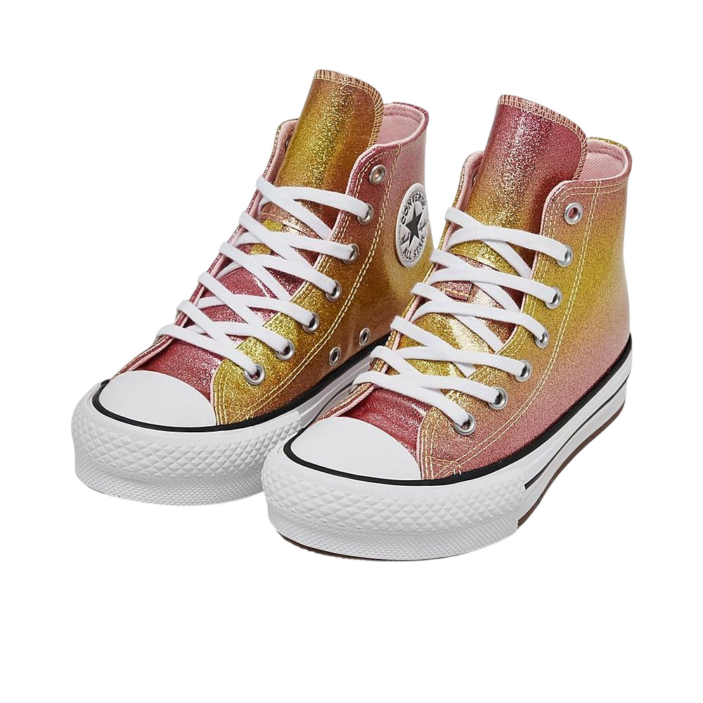 (PS) Converse Chuck Taylor All Star EVA Lift Platform High 'Citrus Glitz' A07697C