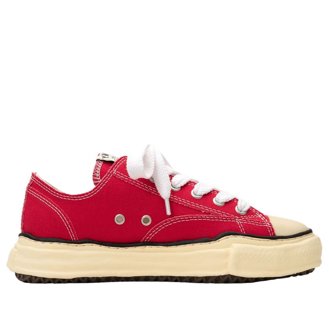Maison MIHARA YASUHIRO Peterson OG Vintage Sole Canvas Low 'Red' A09FW733-RED
