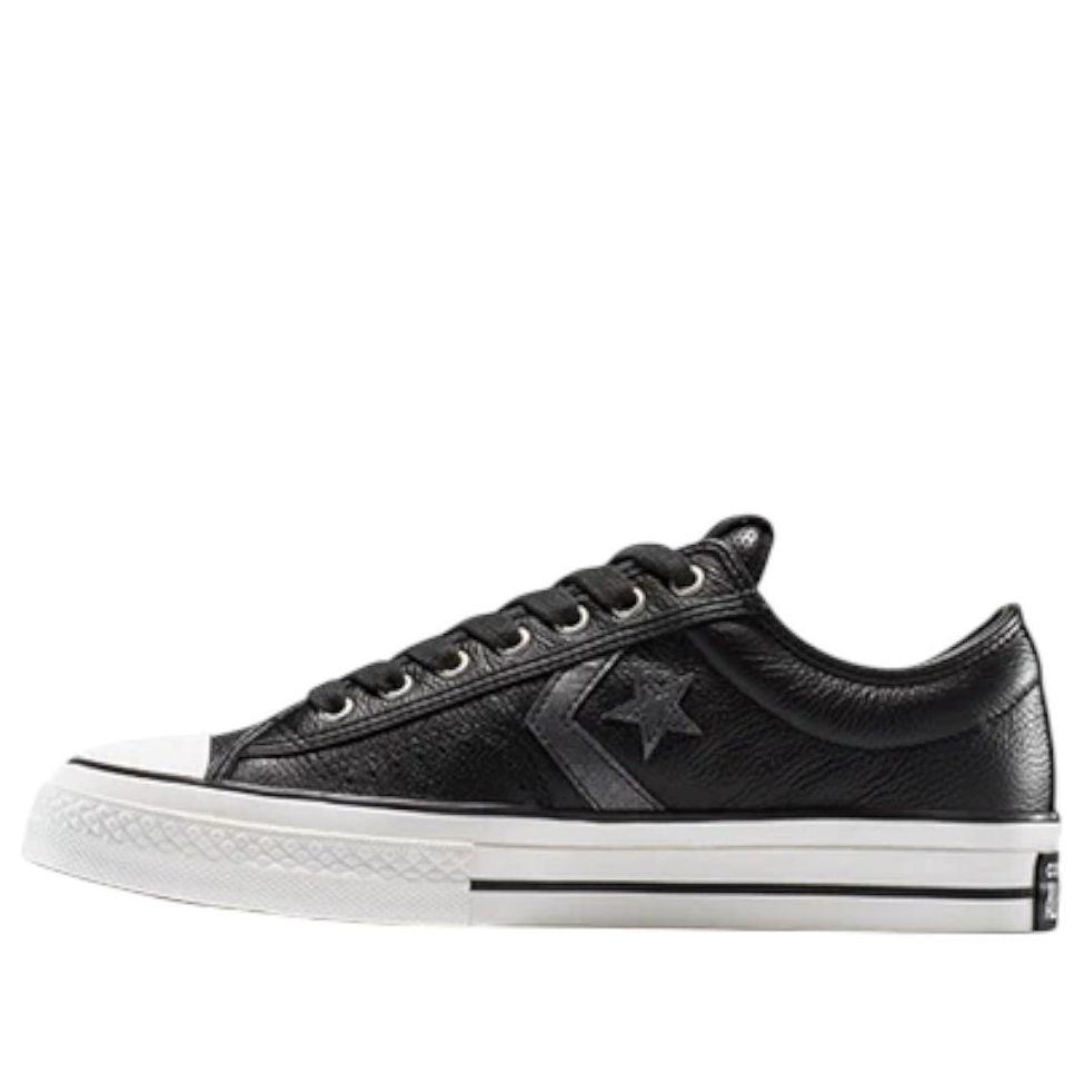 Converse Star Player 76 Leather & Metallic 'Black White' A15028C