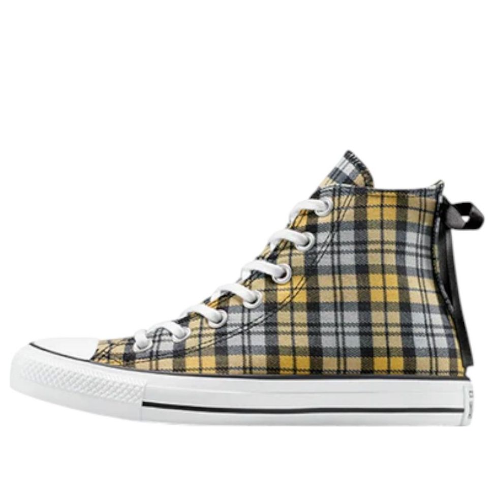 Converse Chuck Taylor All Star Plaid 'Black Yellow White' A16518C