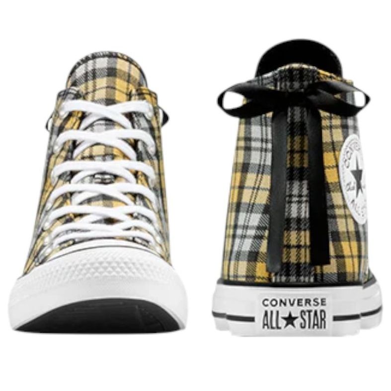 Converse Chuck Taylor All Star Plaid 'Black Yellow White' A16518C