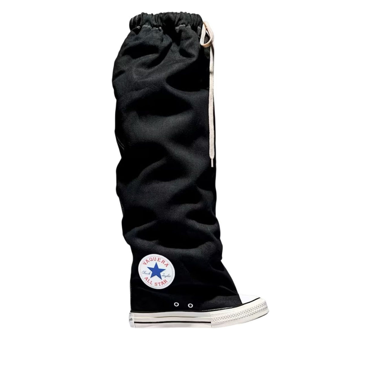 (WMNS) Converse x Vaquera Chuck Taylor All Star XXXHi Slouch Wedge 'Black' A17691C