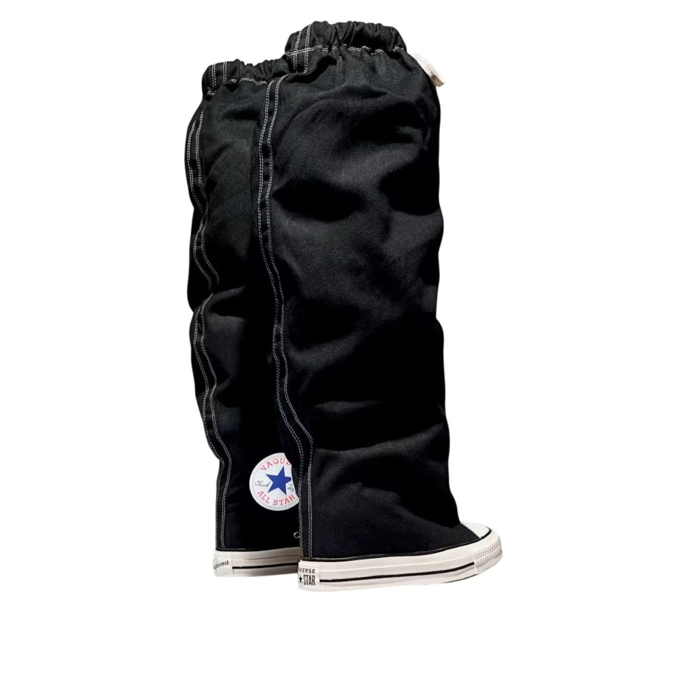 (WMNS) Converse x Vaquera Chuck Taylor All Star XXXHi Slouch Wedge 'Black' A17691C