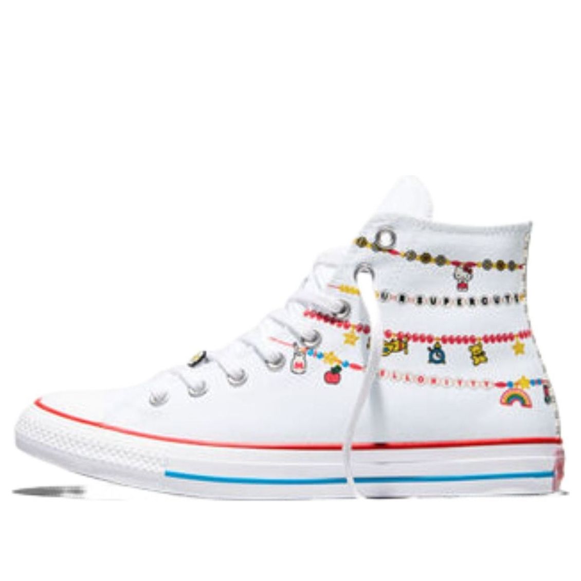 Converse x Hello Kitty And Friends Chuck Taylor All Star Charmed 'White Red Yellow' A17699C