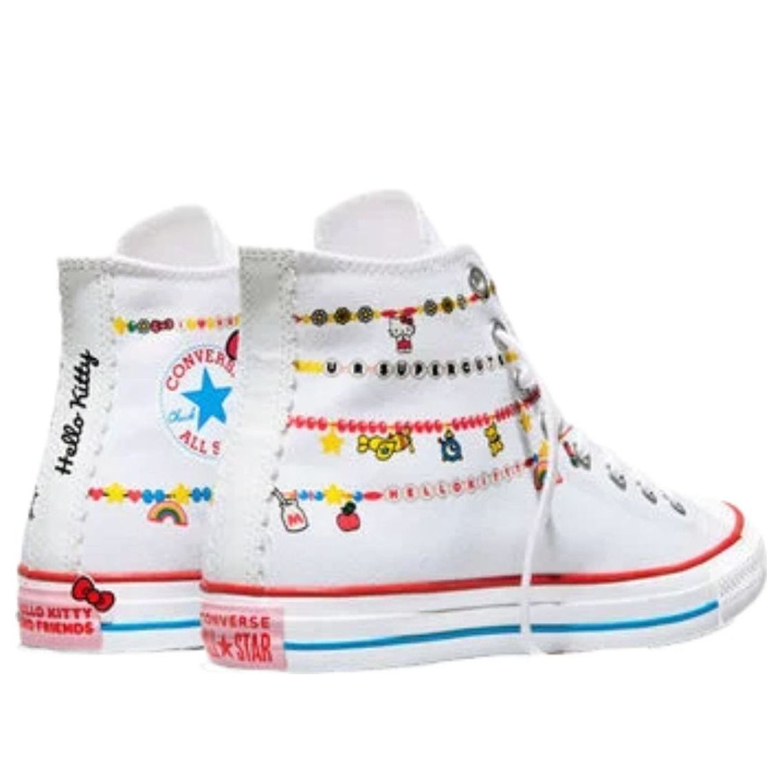 Converse x Hello Kitty And Friends Chuck Taylor All Star Charmed 'White Red Yellow' A17699C