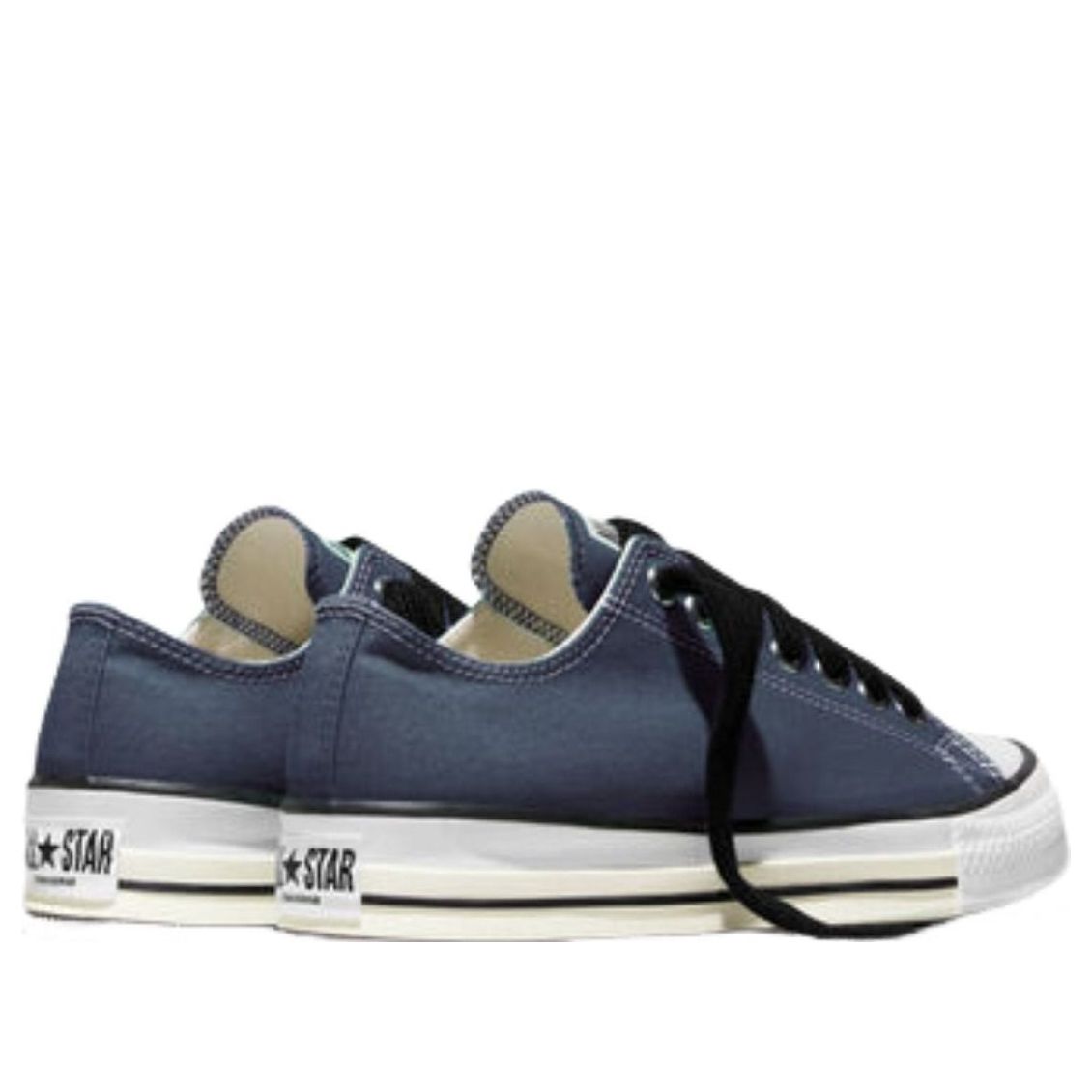 Converse Chuck Taylor Throwback Low 'Navy Vintage White' A18107C