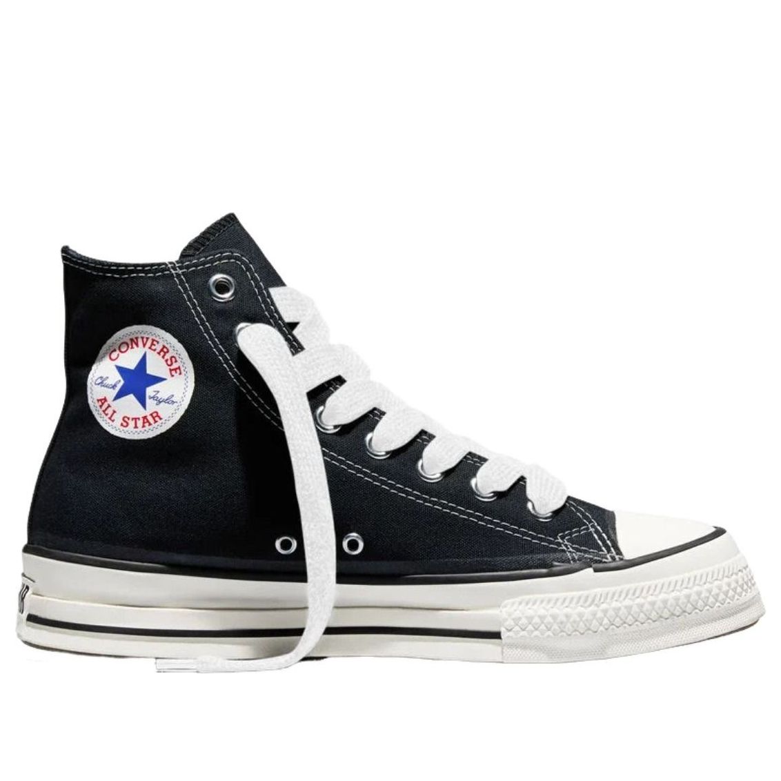Converse Chuck Taylor High Throwback 'Black Vintage White' A19079C