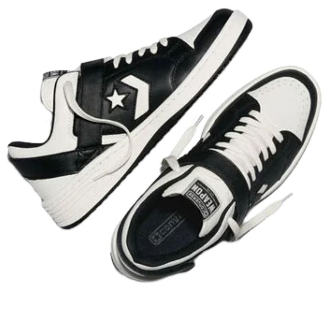Converse x Engineered Garments Weapon 'Vintage White Black' A19689C