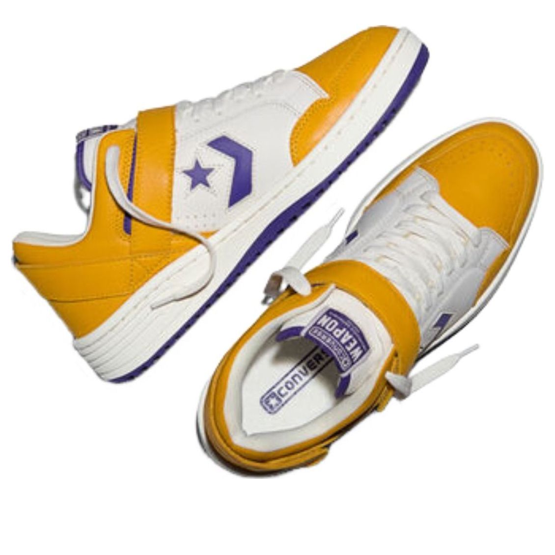 Converse x Engineered Garments Weapon 'Vintage White Yellow' A19690C