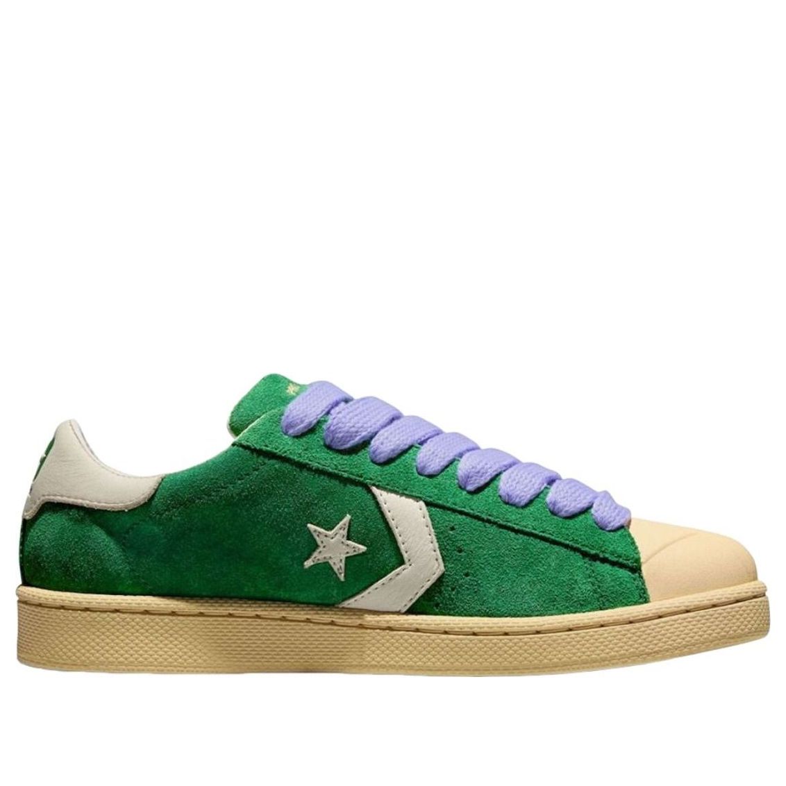 Converse x Golf Le Fleur Tyler The Creator Pro Leather 'Banana Crepe Lavender' A20366C