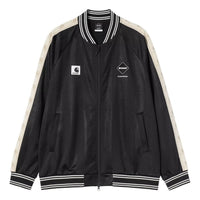 Carhartt WIP x F.C.Real Bristol Varsity Track Jersey Blouson 'Black' A261044-89-XX