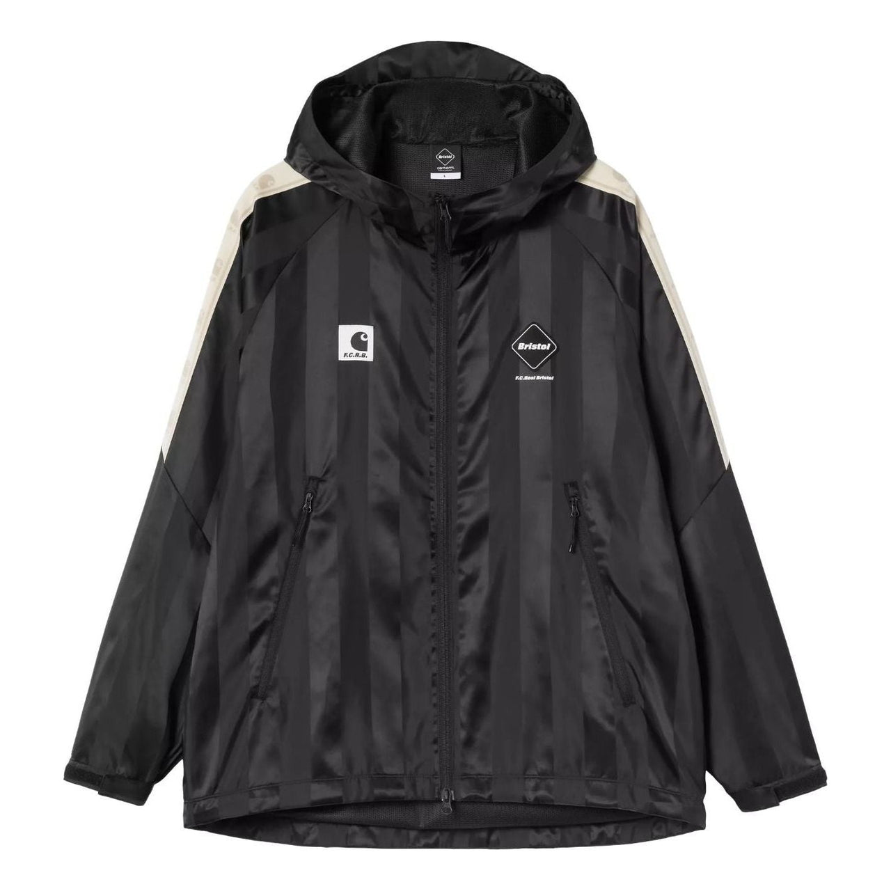 Carhartt WIP x F.C.Real Bristol Warm Up Jacket 'Black' A261046-89-XX