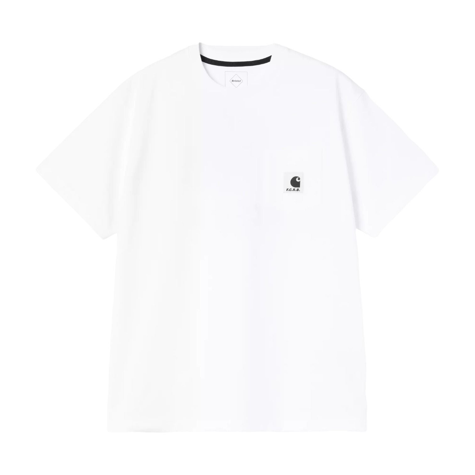 Carhartt WIP x F.C.Real Bristol Pocket S/S T-Shirt 'White' A261050-02-XX