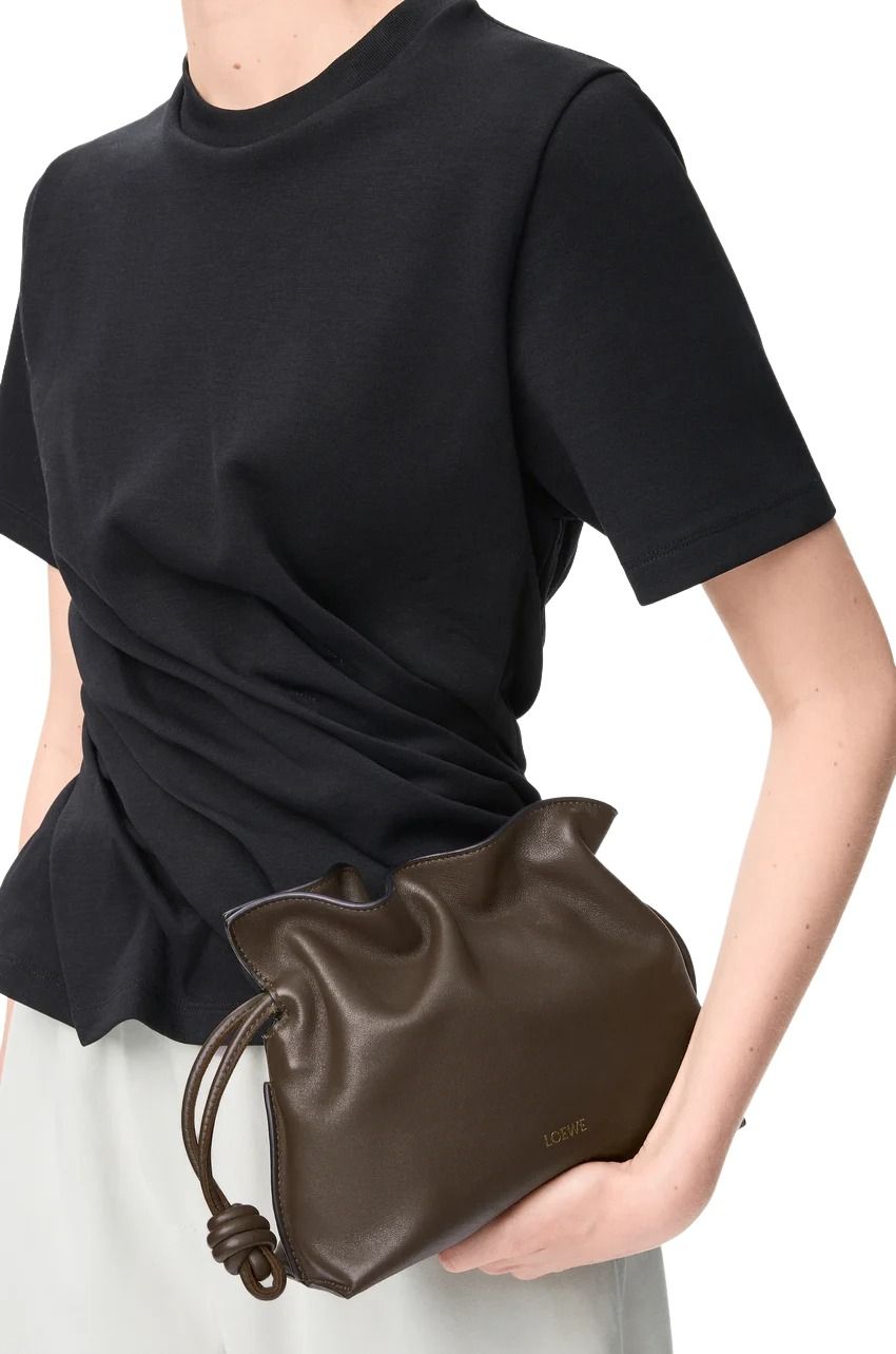 (WMNS) Loewe Mini Flamenco Clutch 'Chocolate' A411FC2XA6-3606