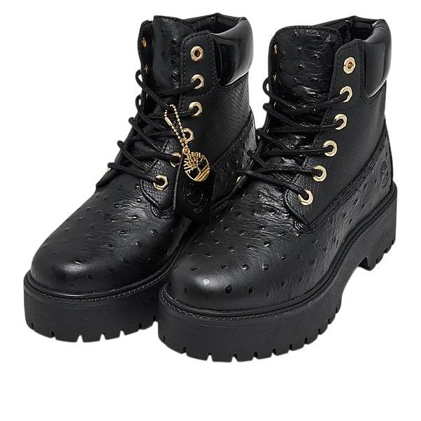 (WMNS) Timberland Stone Street 6 Inch Waterproof Platform Boots 'Black' A5U5J-001