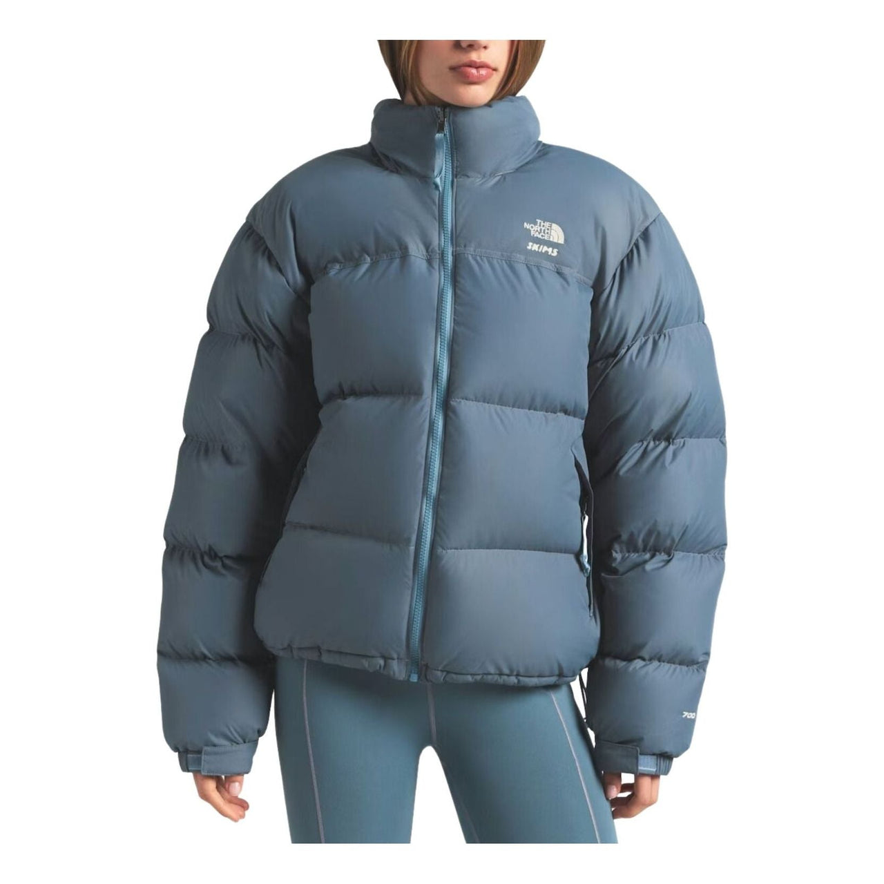 The North Face x SKIMS FW25 1996 Retro Nuptse Jacket 'Kyanite' NF0A8JJA-T8Q