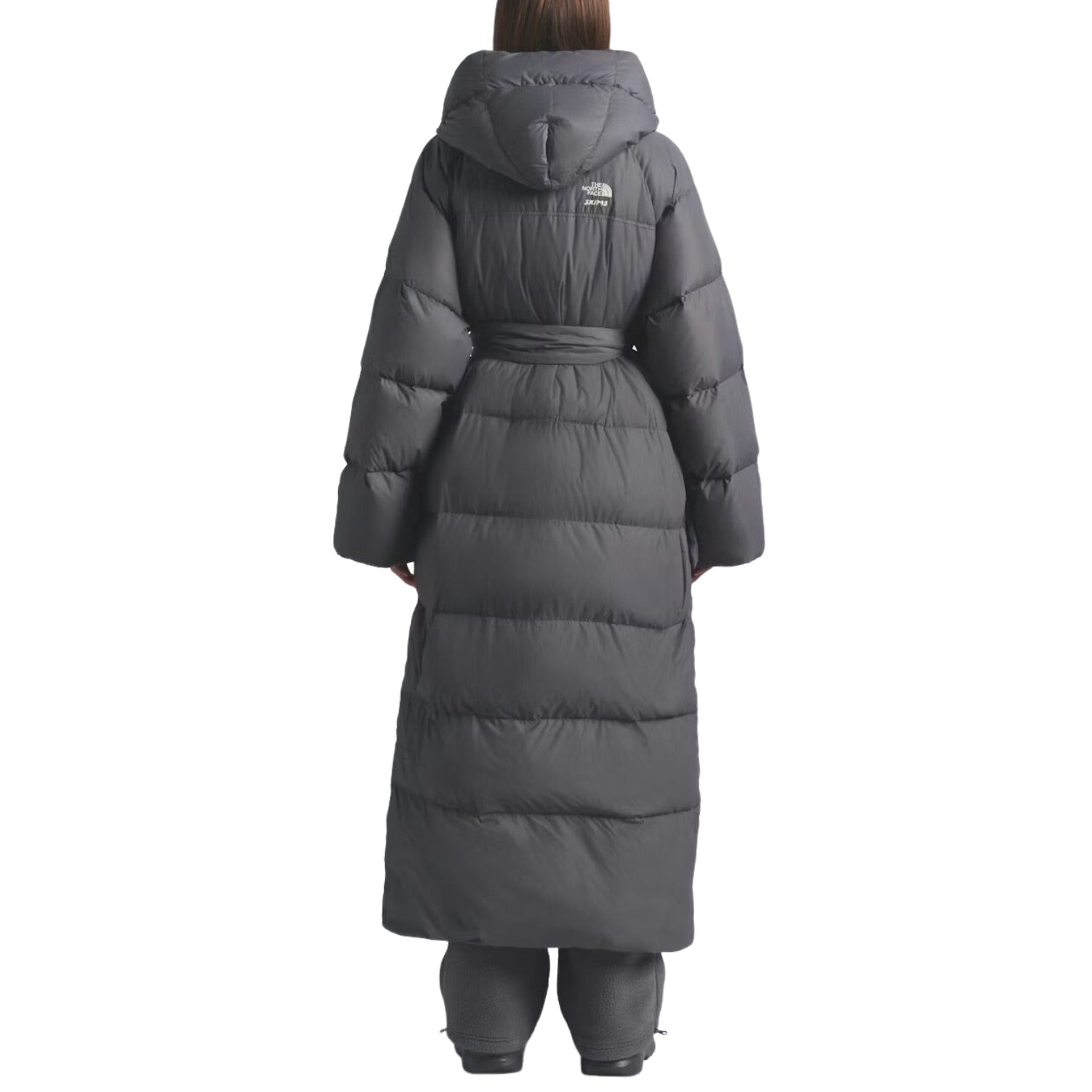 (WMNS) The North Face x SKIMS FW25 Nuptse Wrap Parka 'Gunmetal' NF0A8JJB-T8L