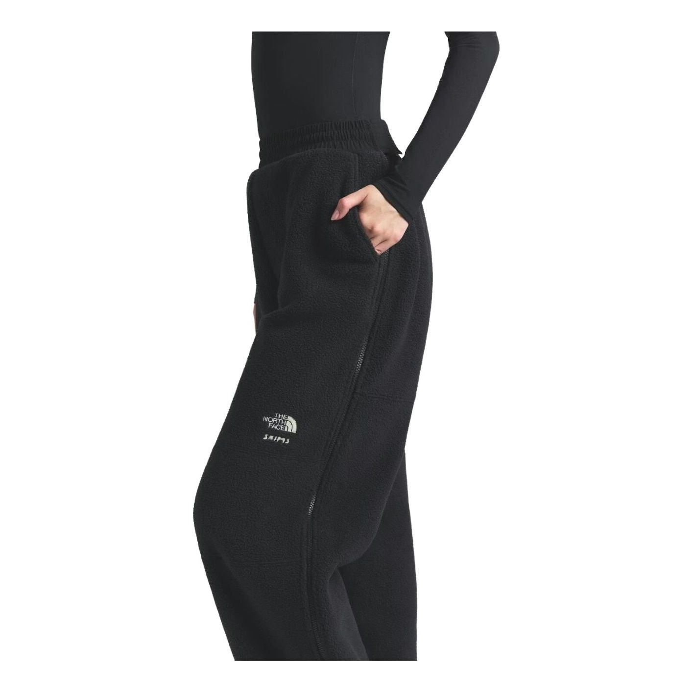 The North Face x SKIMS FW25 1995 Denali Fleece Straight Leg Pant 'Onyx' NF0A8JJG-I3X