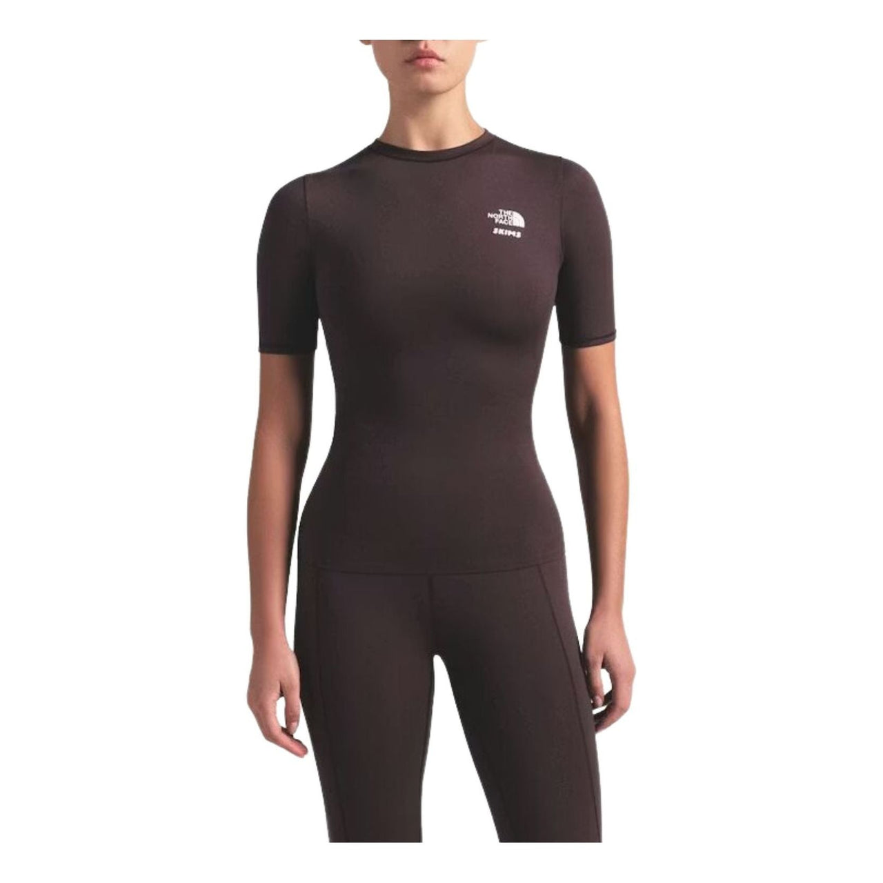 (WMNS) The North Face x SKIMS FW25 Refina Short Sleeve Top 'Phoenix' NF0A8JJQ-T7X