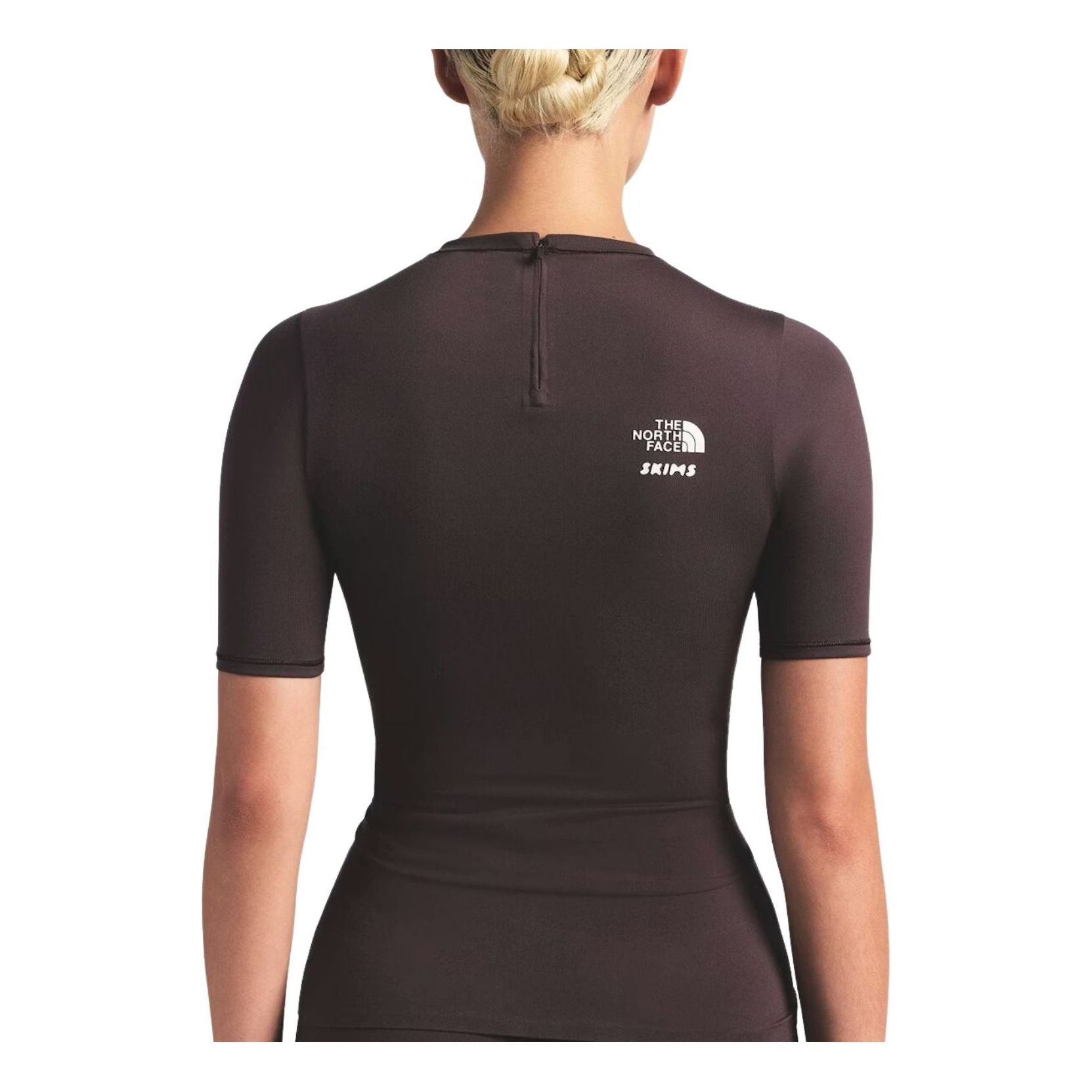 (WMNS) The North Face x SKIMS FW25 Refina Short Sleeve Top 'Phoenix' NF0A8JJQ-T7X