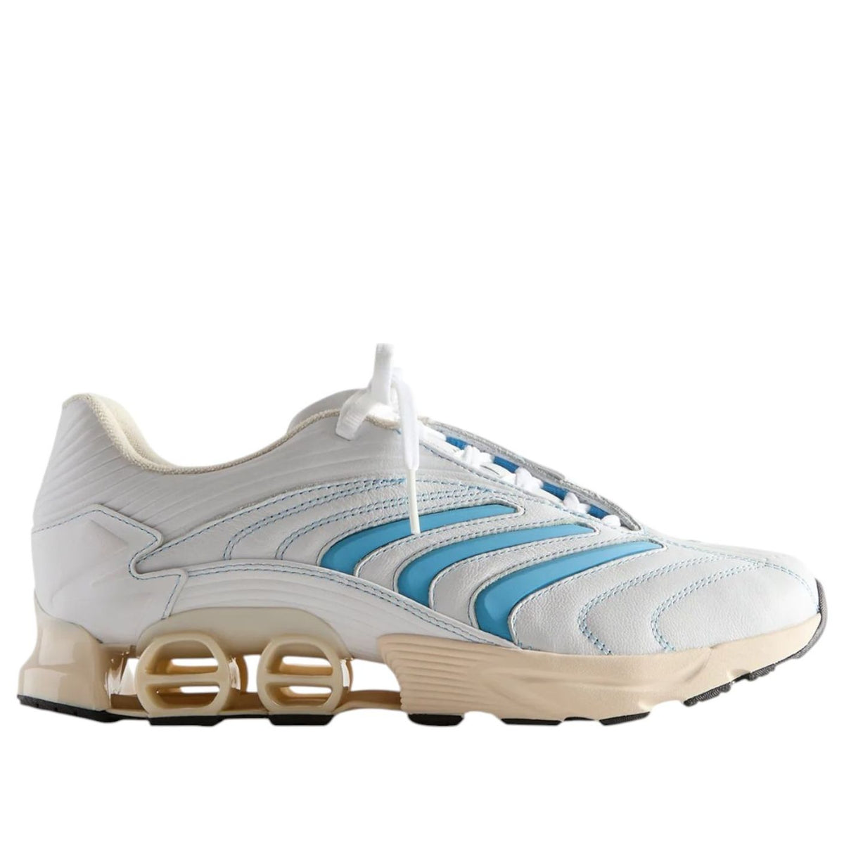 adidas x Kith Predator Megaride 'White Blue' JR9208