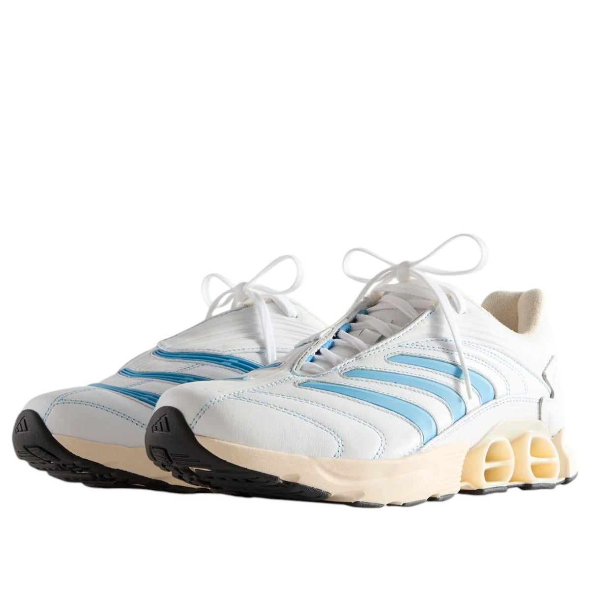 adidas x Kith Predator Megaride 'White Blue' JR9208