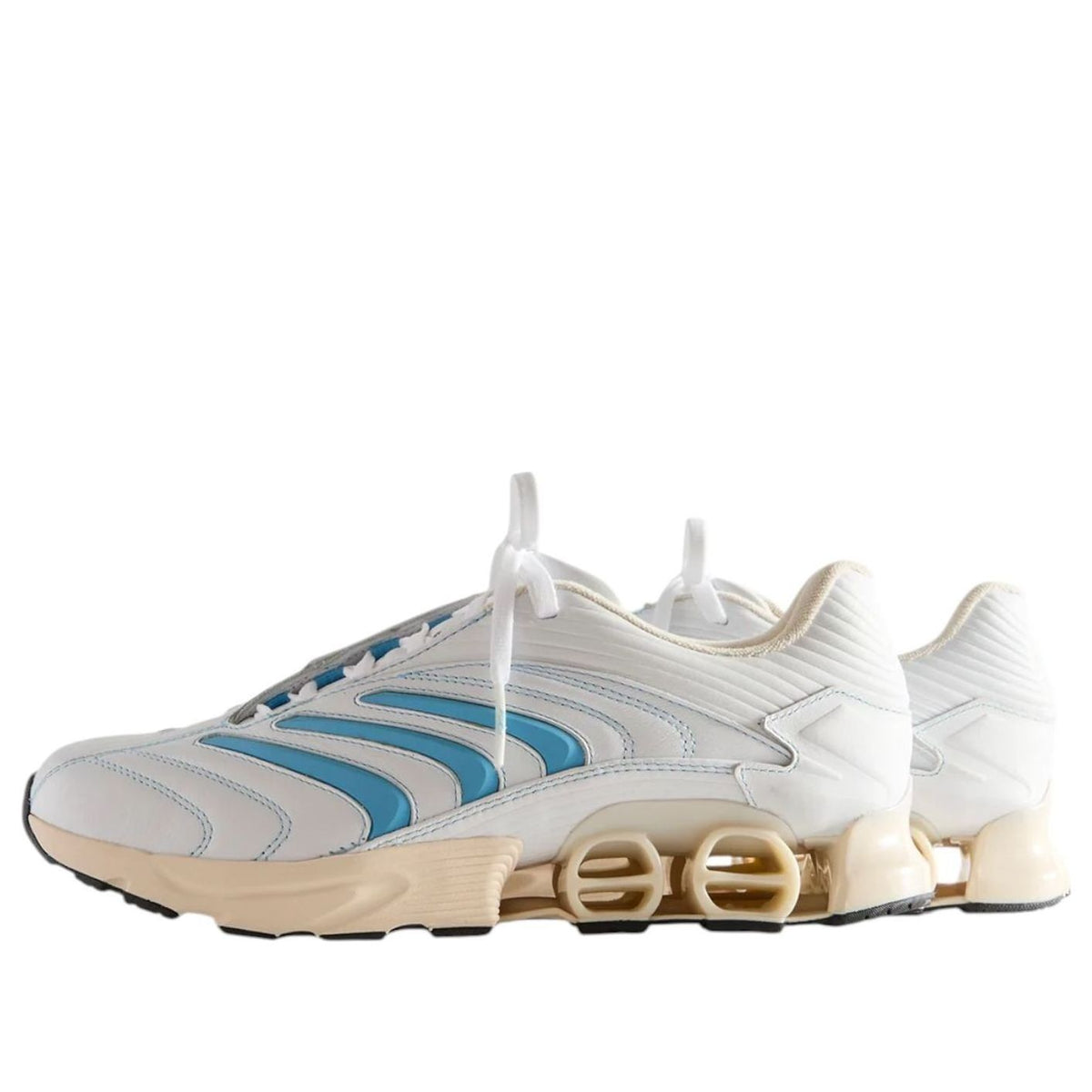 adidas x Kith Predator Megaride 'White Blue' JR9208