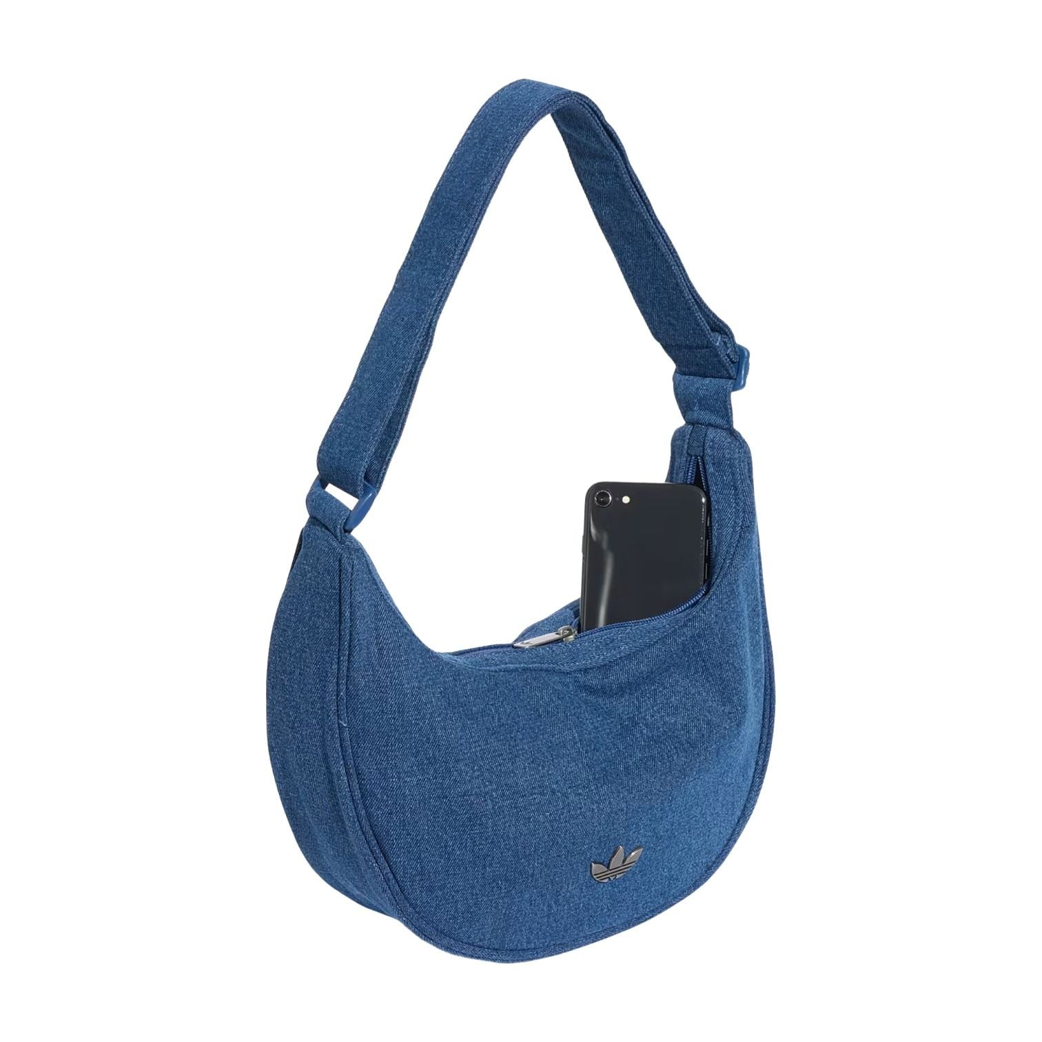 (WMNS) adidas Adicolor Half Crescent Bag 'Light Denim' KR1531