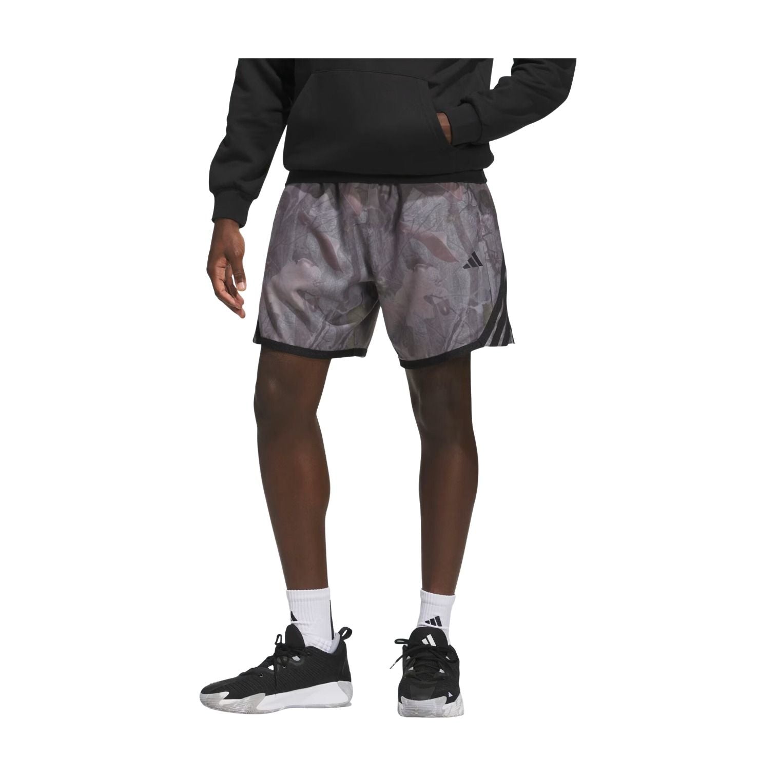 adidas Crazy Lite Camo AOP Shorts Asia Sizing 'Alumina' KG4790
