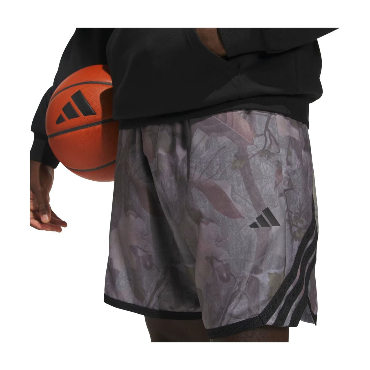 adidas Crazy Lite Camo AOP Shorts Asia Sizing 'Alumina' KG4790