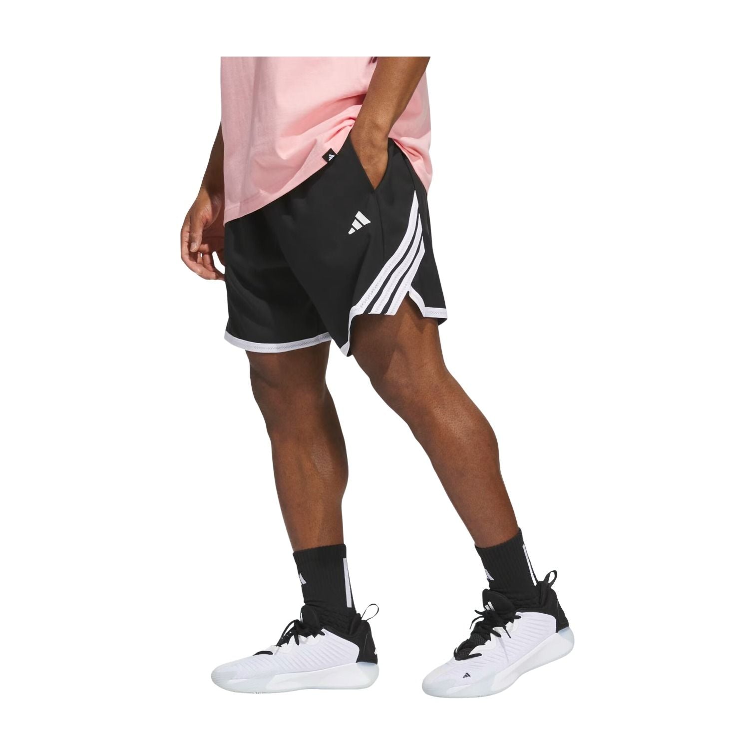 adidas Crazy Lite Shorts Asia Sizing 'Black' KV9676