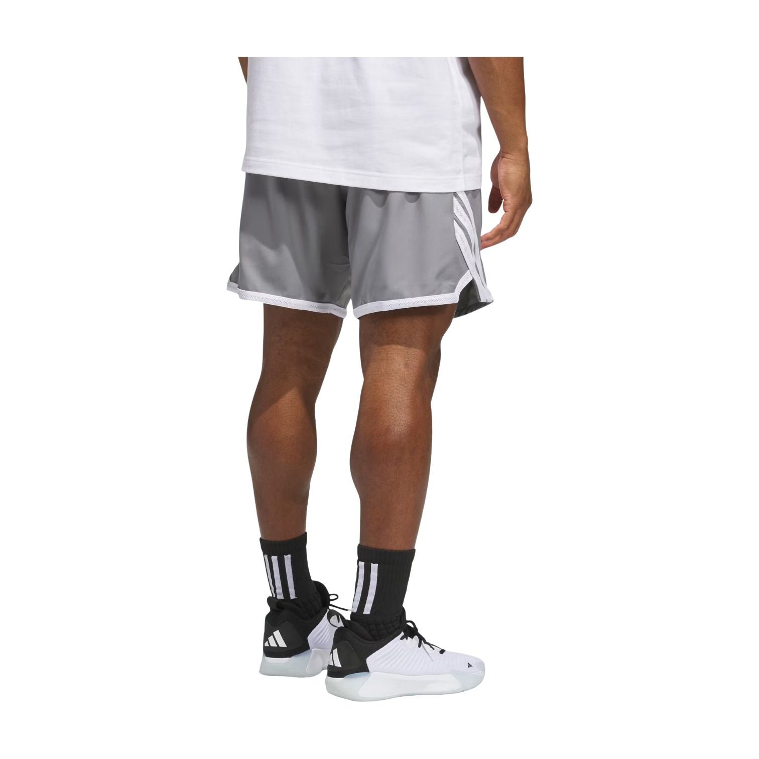 adidas Crazy Lite Shorts Asia Sizing 'Grey Three' KV9674