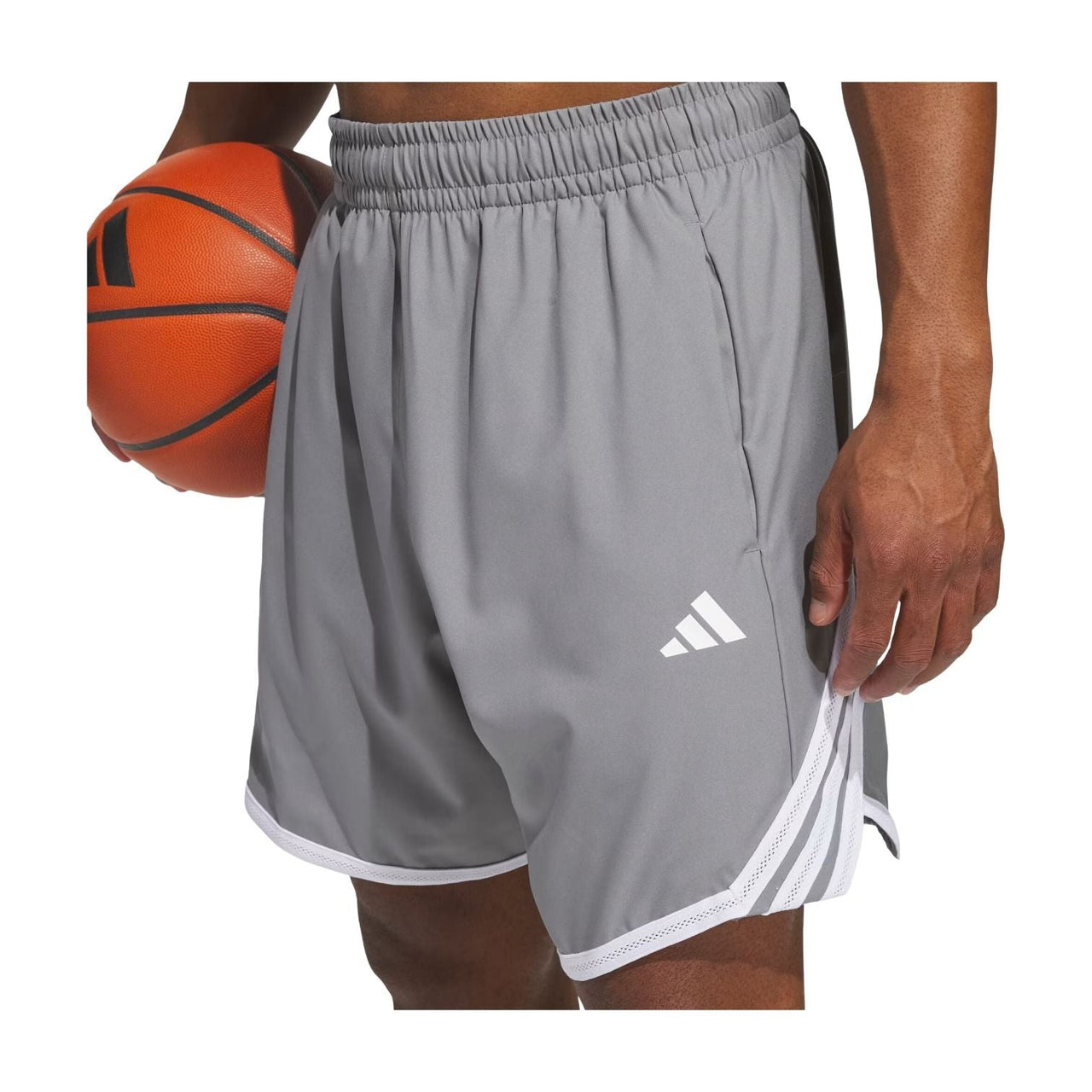 adidas Crazy Lite Shorts Asia Sizing 'Grey Three' KV9674