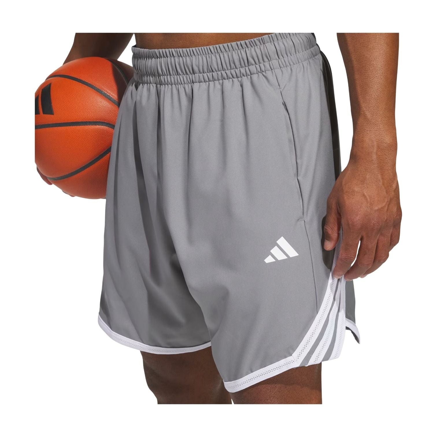 adidas Crazy Lite Shorts Asia Sizing 'Grey Three' KV9674
