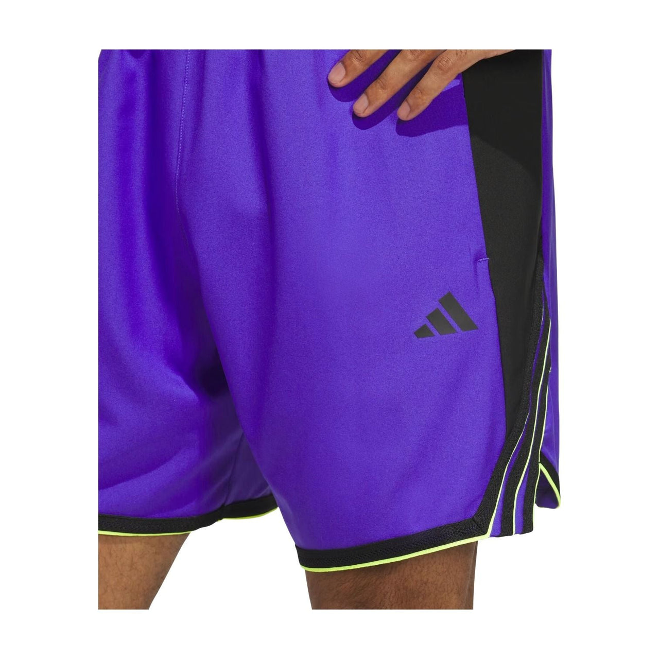 adidas Crazy Lite Shorts Asia Sizing 'Solar Purple' KV9679