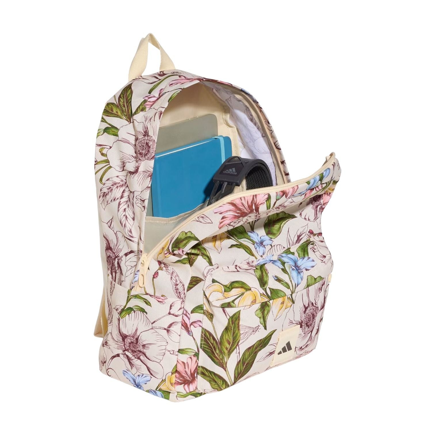 (WMNS) adidas Farm Classic Backpack 'Multicolor Ecru Tint Almost Yellow' KR4077