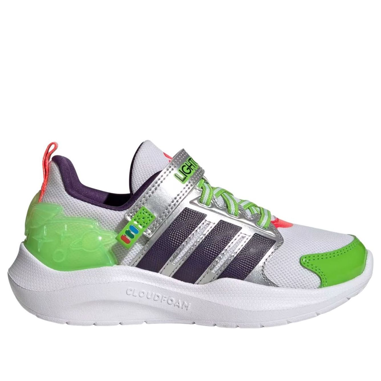 (PS) adidas x Pixar Toy Story Lightorama 'Cloud White Violet Lucid Red' KI6603