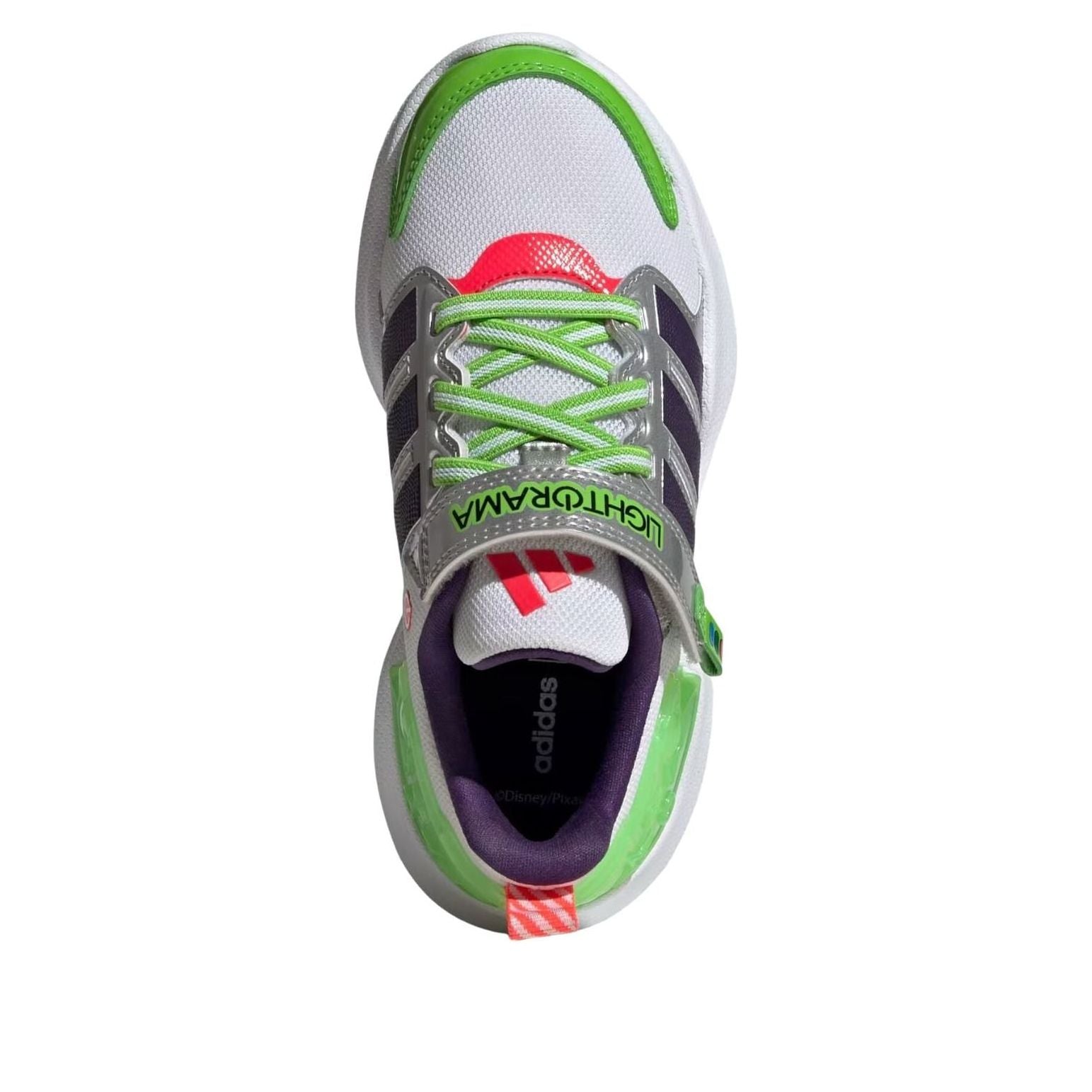 (PS) adidas x Pixar Toy Story Lightorama 'Cloud White Violet Lucid Red' KI6603