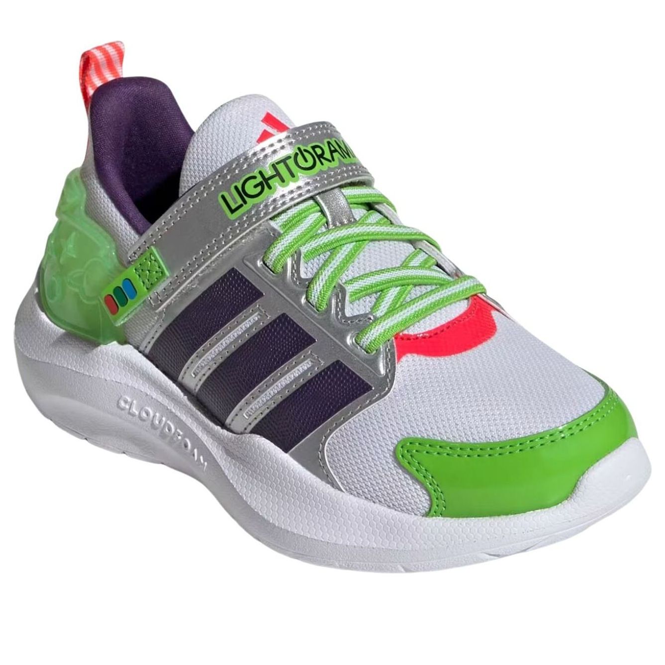 (PS) adidas x Pixar Toy Story Lightorama 'Cloud White Violet Lucid Red' KI6603