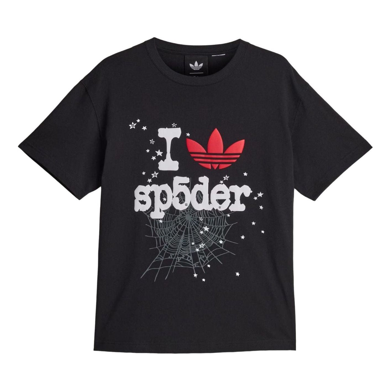 adidas x SP5DER T-Shirt 'Black' KR0754