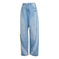 (WMNS) adidas adilenium 5.0 Banana Overlay Denim Pants 'Light Blue' KY5188