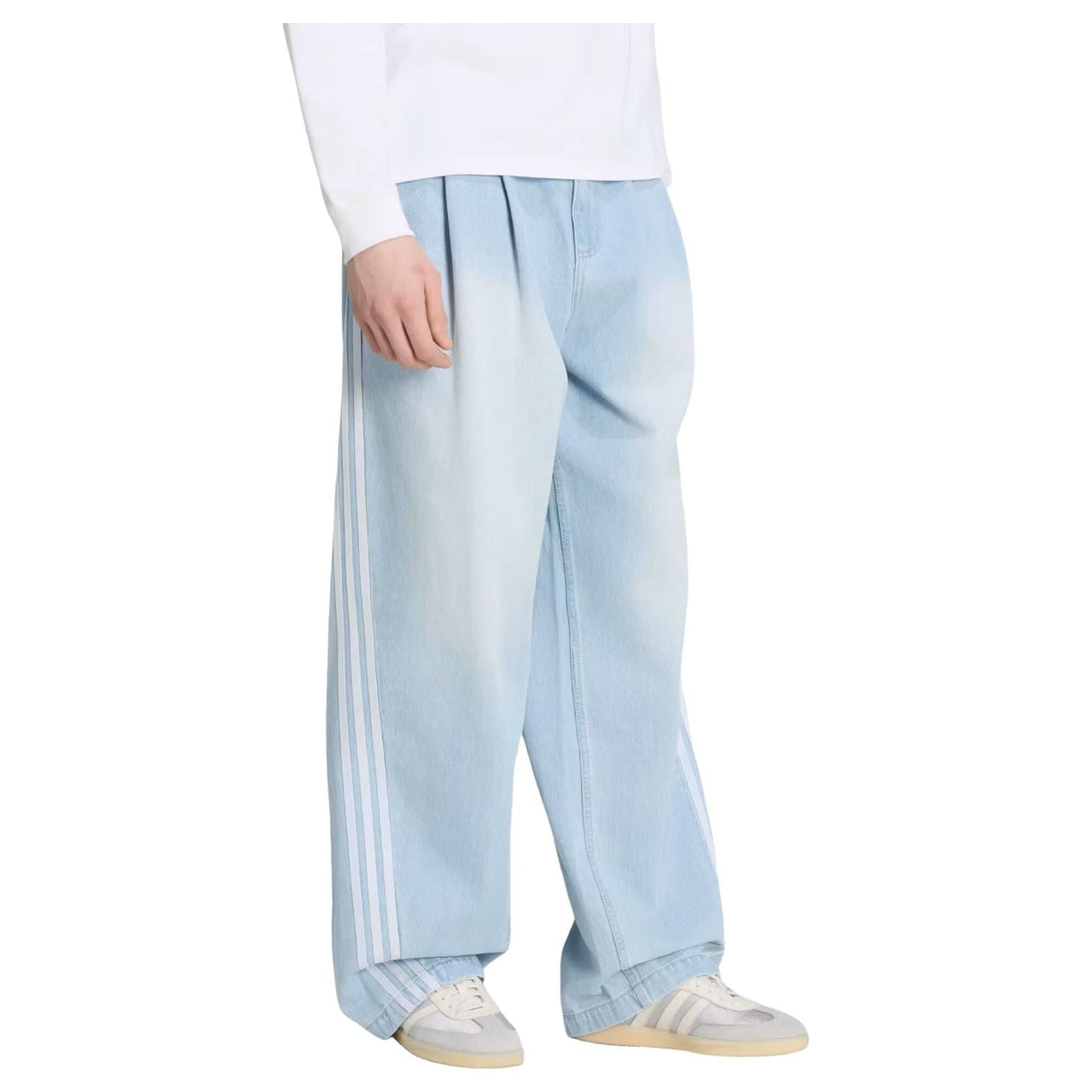 adidas Adilenium Season 5 Questra Denim Jeans 'Light Blue' KX4822