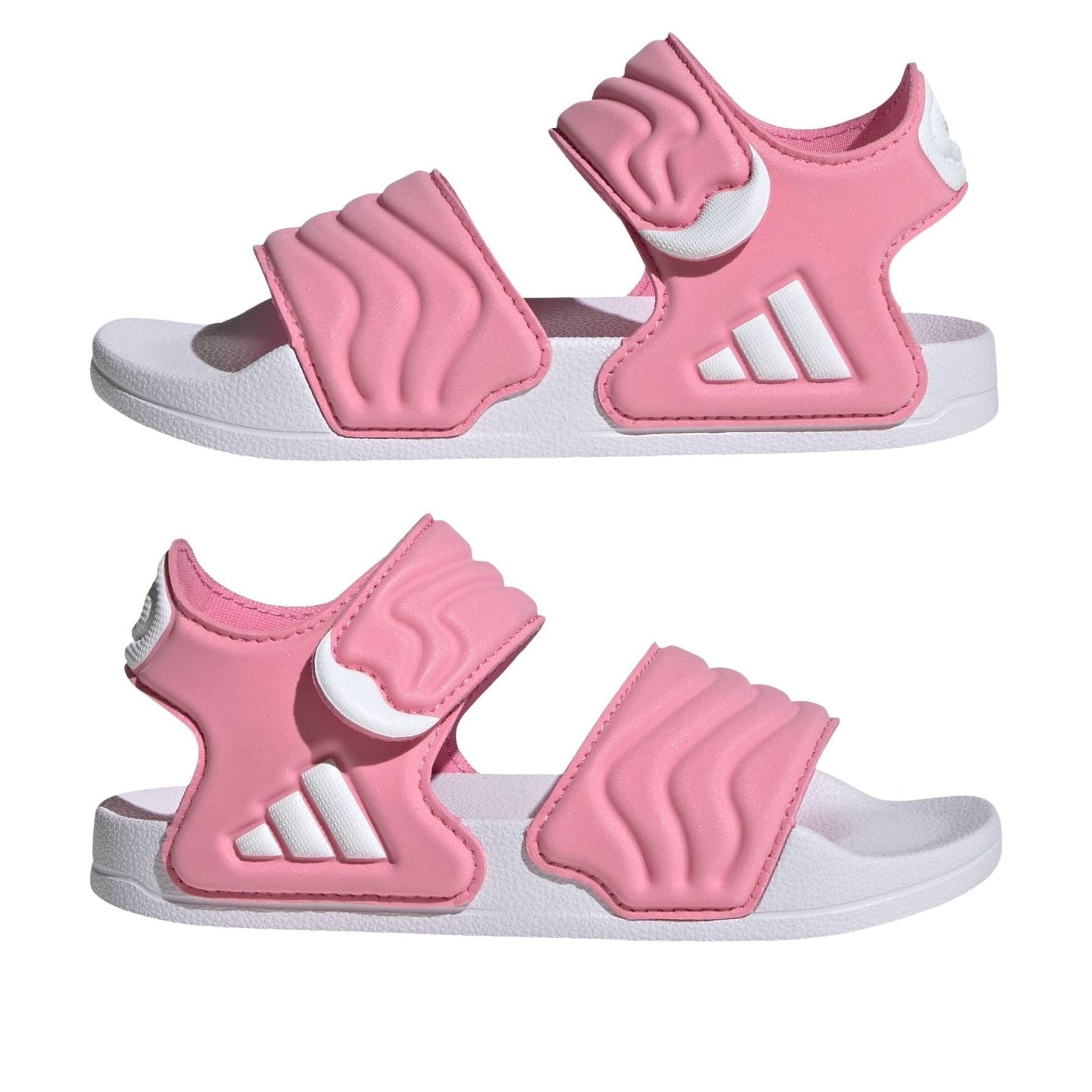(GS) adidas Adilette Sandal 2 Kids 'Bliss Pink Cloud White Bliss Pink' JS2518