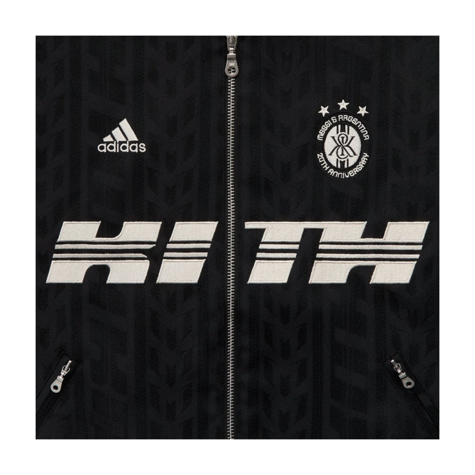 KITH x Messi for adidas Football Bomber Jacket 'Black' ADKR0071