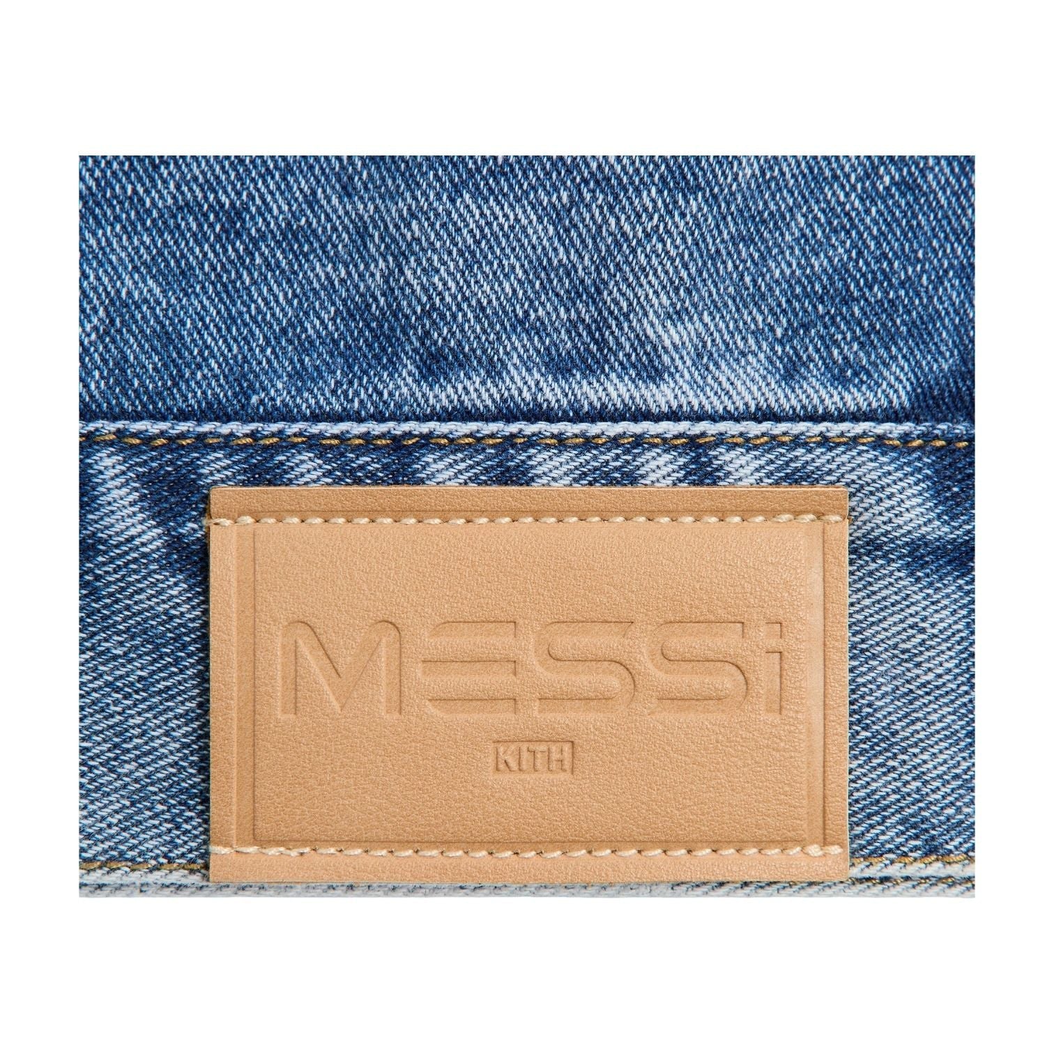 KITH x Messi for adidas Football Denim Jacket 'Aurora Ink' ADKR0106